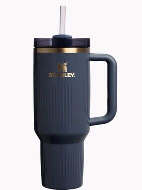 NWT Stanley Quencher H2.0 Fluted Tumbler - Twilight Gloss - FREE GIFT INCLUDED!